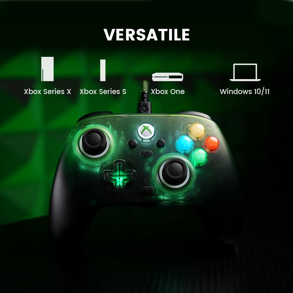 Wired Controller with Hall Effect Joysticks & Triggers L457496