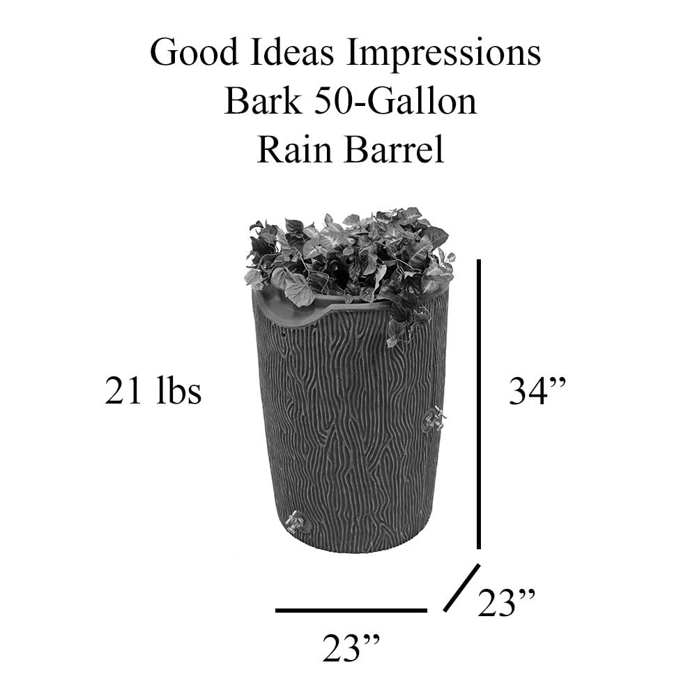Oak 50-Gallon Rain Saver P372842