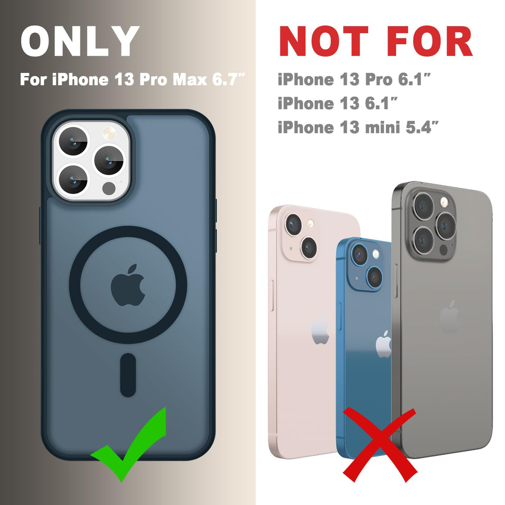 Matte Magnetic Navy Blue Phone Case G582513