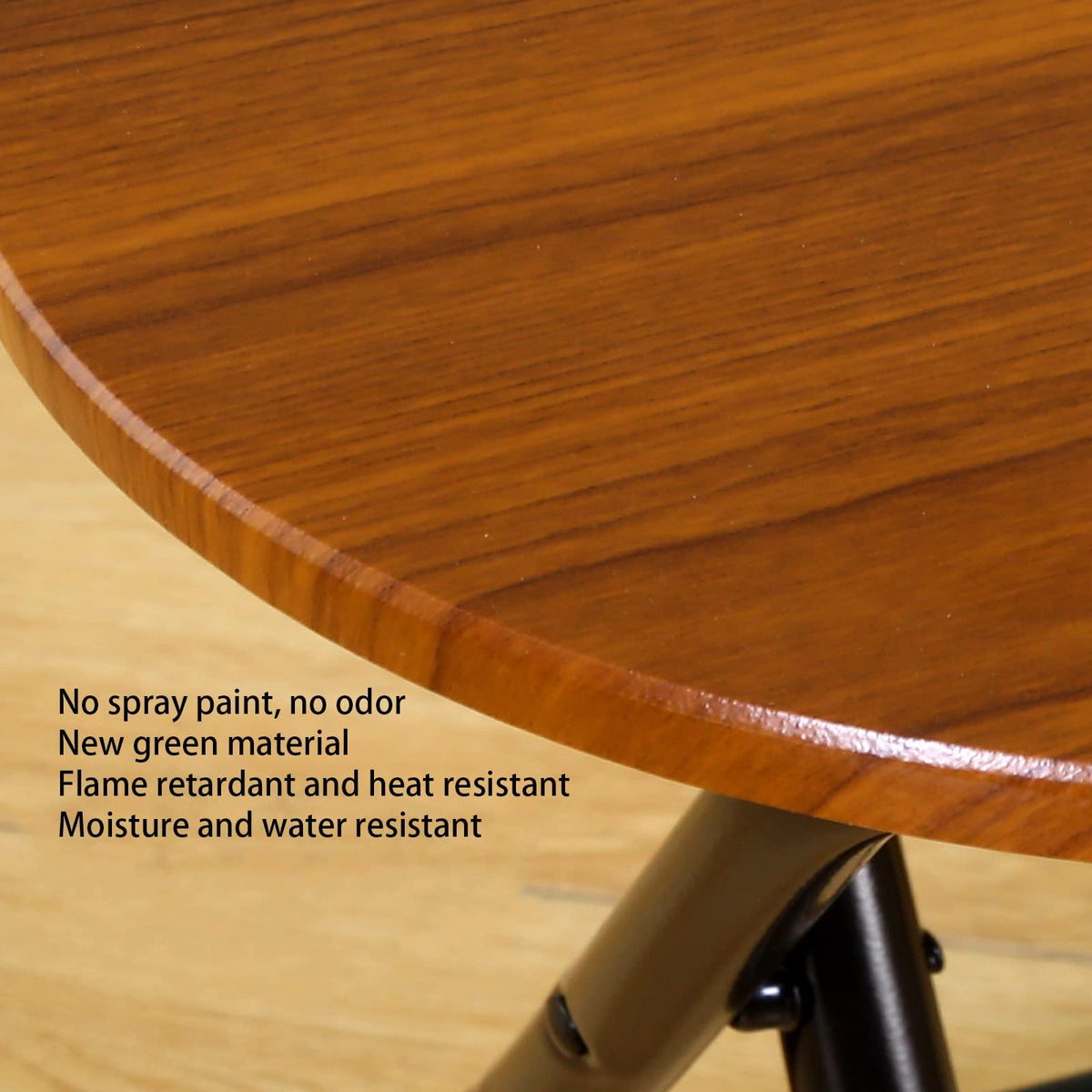 Folding Stool Round Wooden Board Q42283