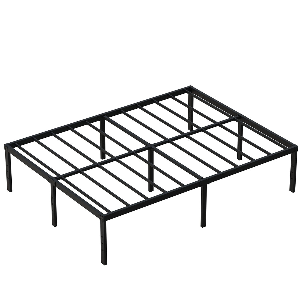 18 Inch High Queen Size Bed Frame with Storage A728018