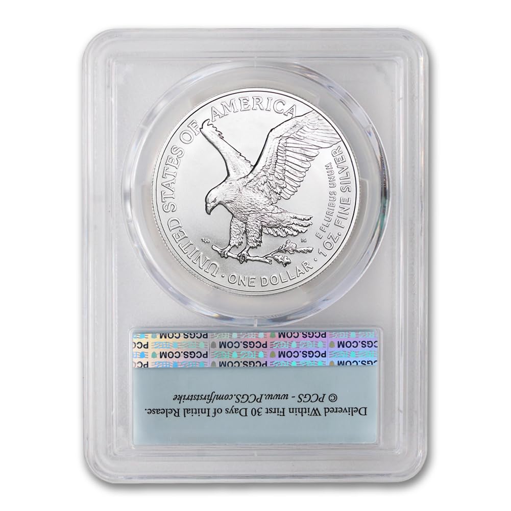1 oz American Silver Eagle Coin MS-70 J49475