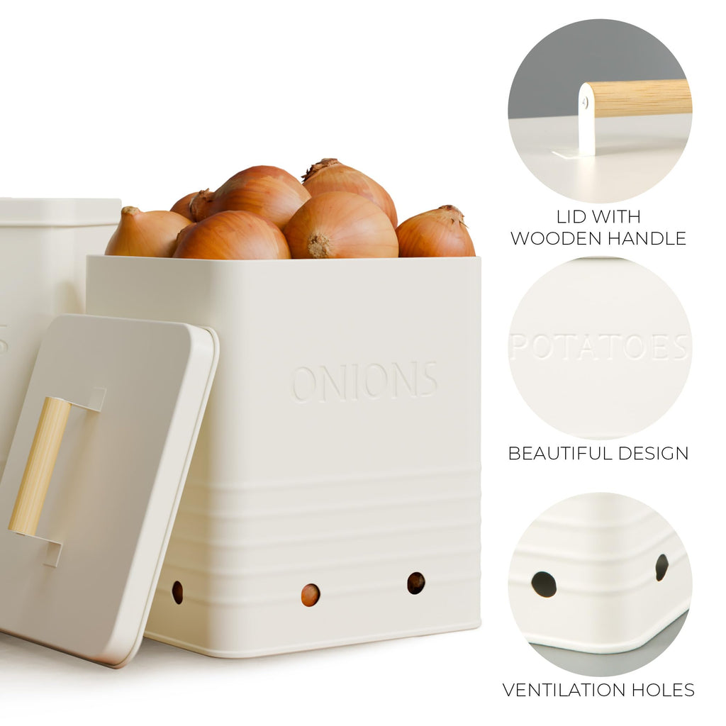 Potato and Onion Storage Container Set Y6360