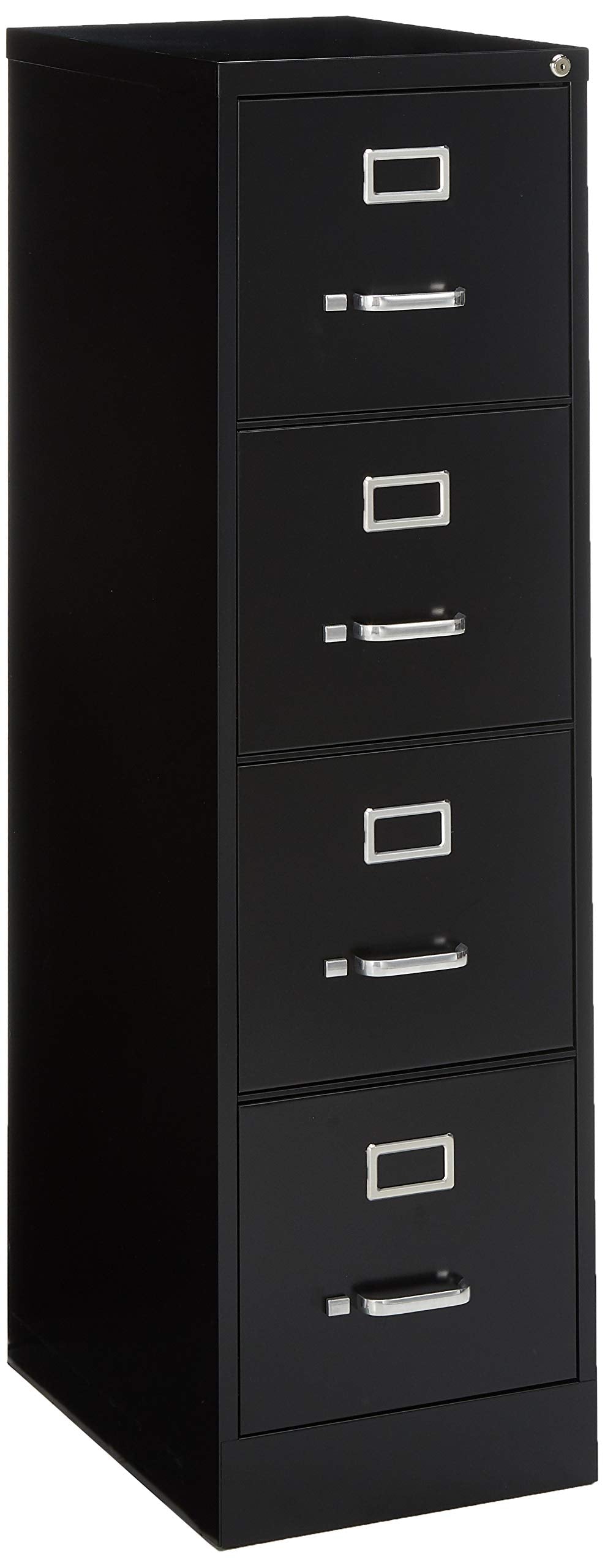 4 Drawer Vertical File Black X18702