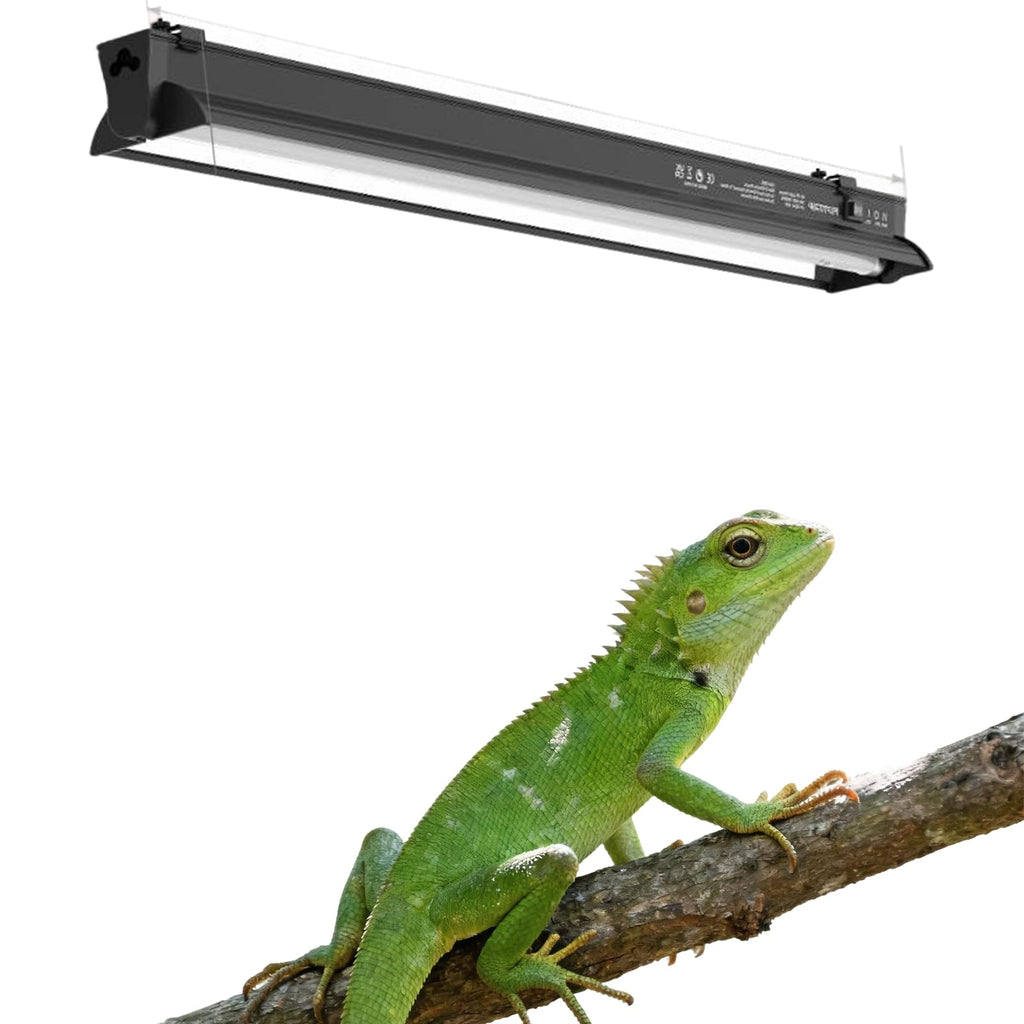 15W T5 HO UVB Terrarium Hood with Detachable Curved Reflector Q844