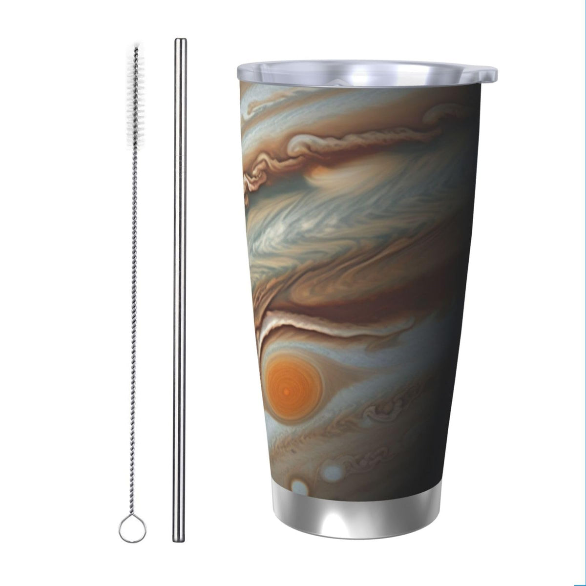 20 Oz Stainless Steel Vacuum Insulated Tumbler with Lid and Straw I825