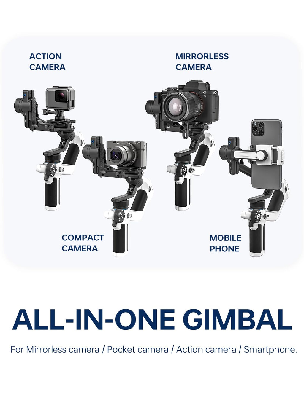 Camera Gimbal with Built-in AI Tracking P163