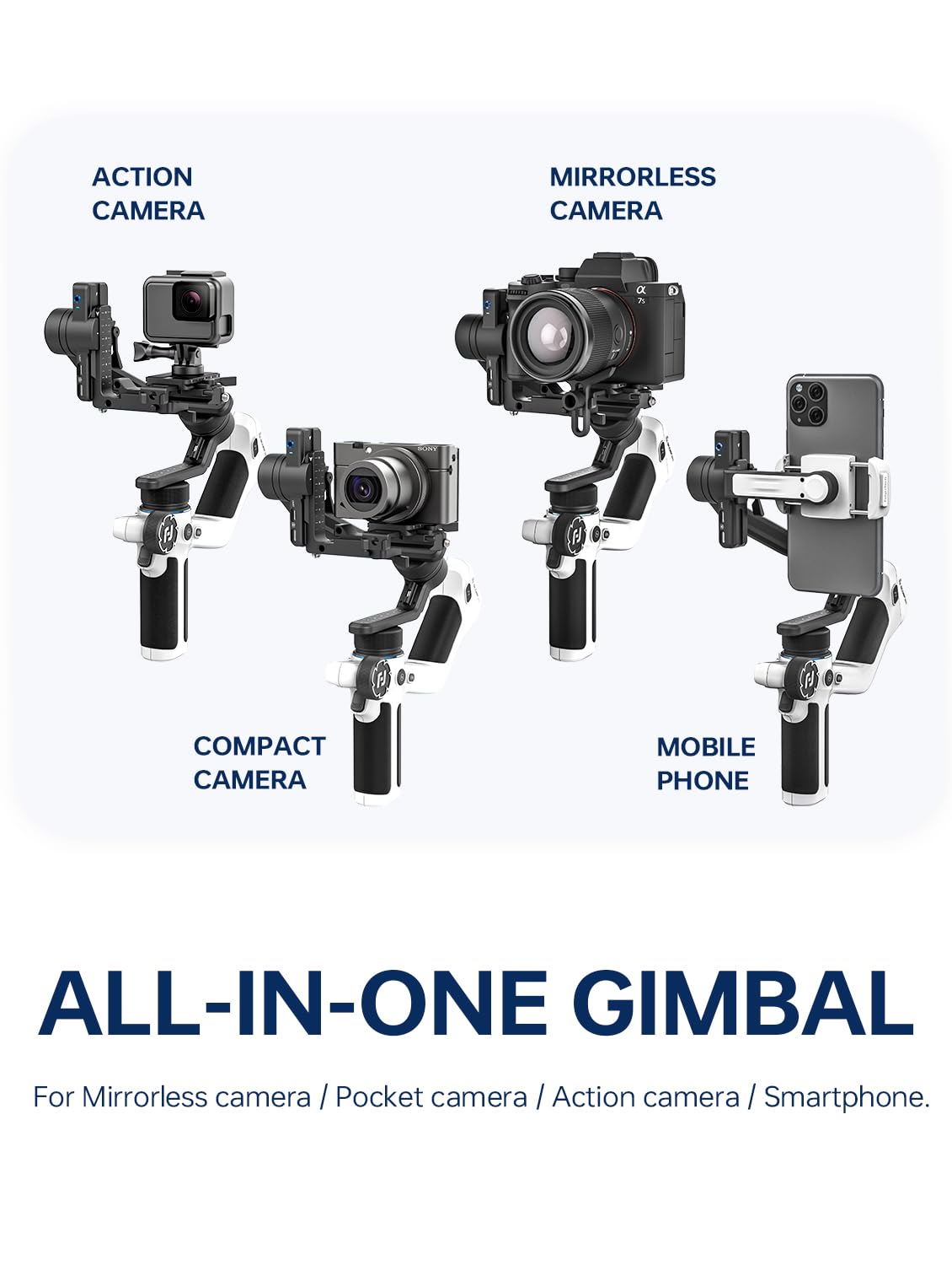 Camera Gimbal with Built-in AI Tracking P163