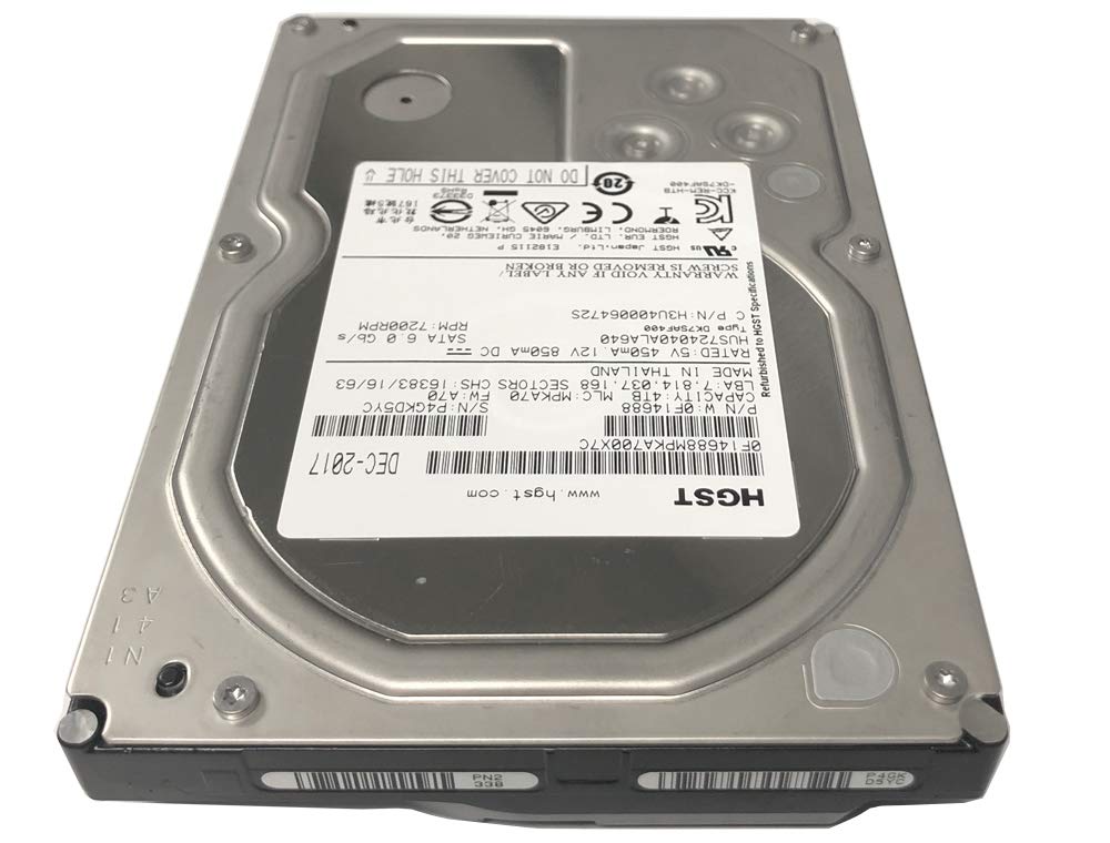 4TB 7200RPM SATA 3.5in Enterprise Hard Drive H64482