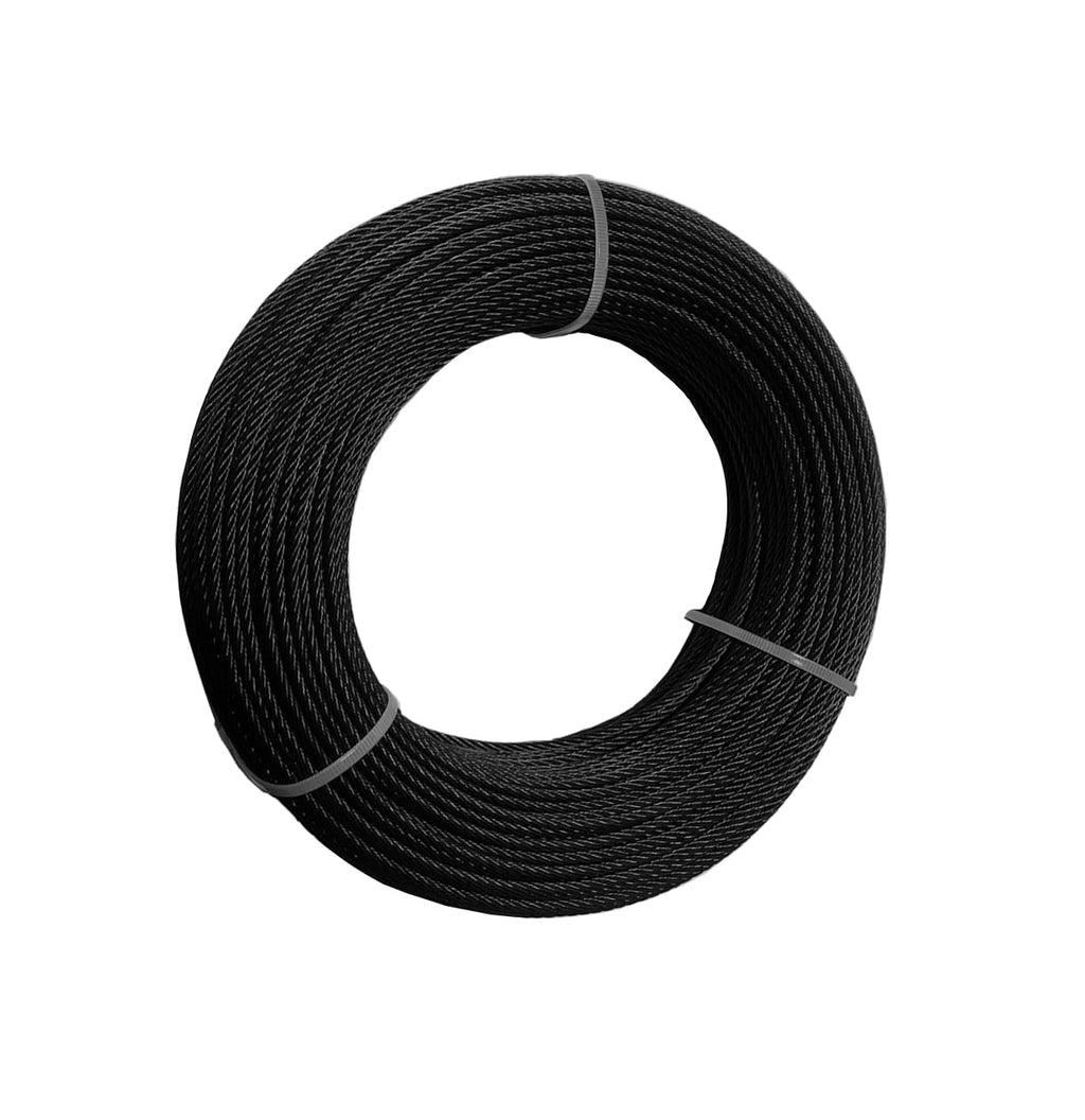 Black T316 Stainless Steel Wire Rope T220893