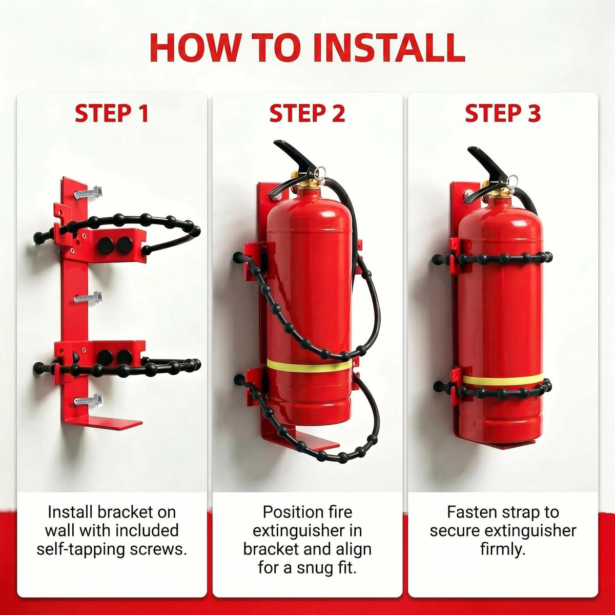 Fire Extinguisher Mount Bracket for 2.5 & 5lb M711858