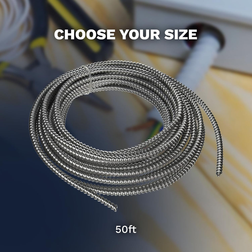 10/3 Metal Clad Aluminum Armor Cable 100 Ft D7941
