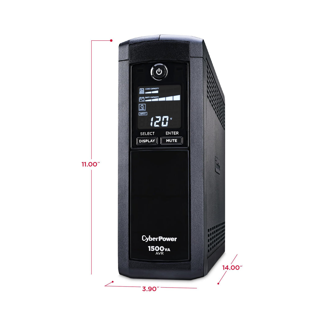 1500VA LCD UPS Battery Backup F5894