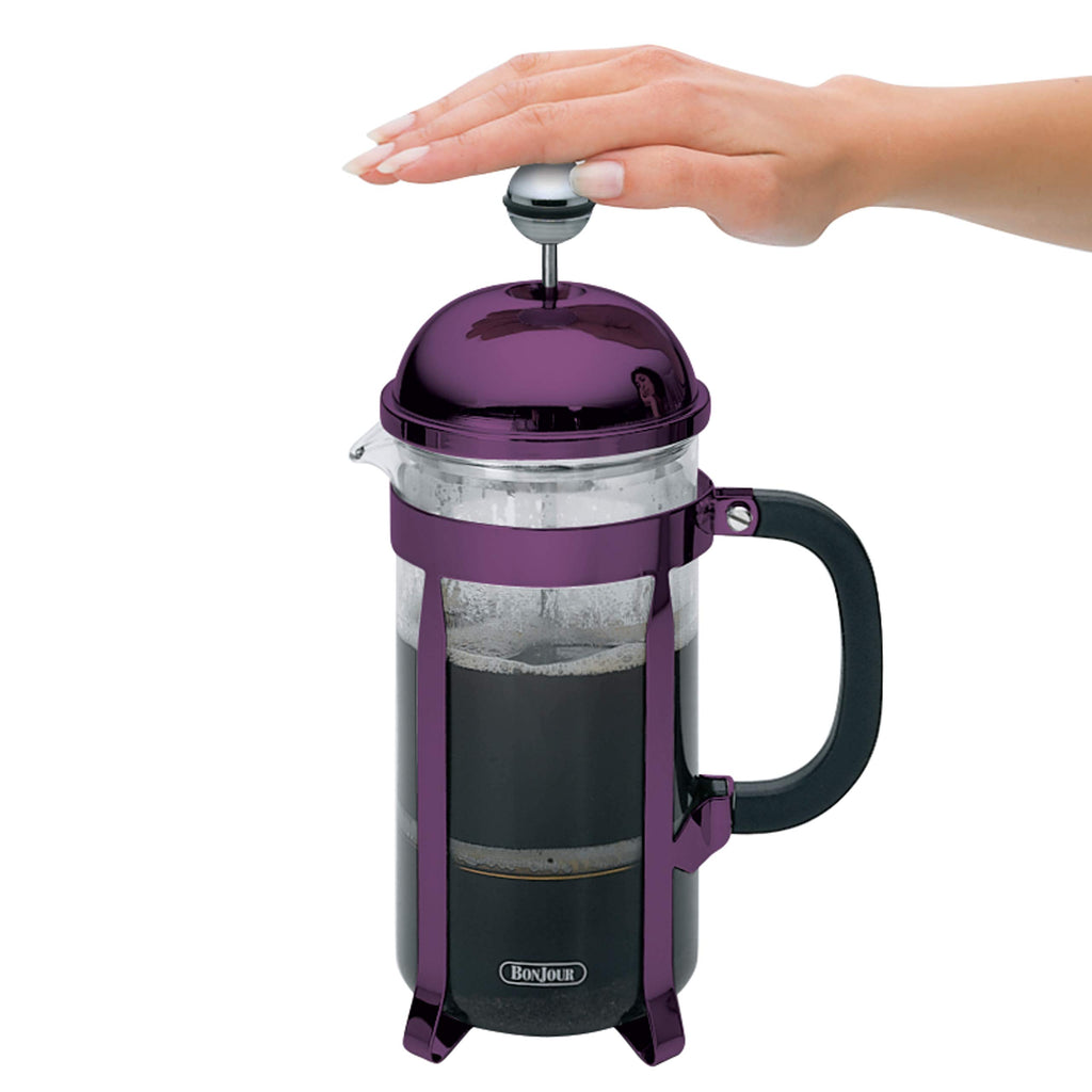 French Press Coffee Maker 8 Cup Purple A35902