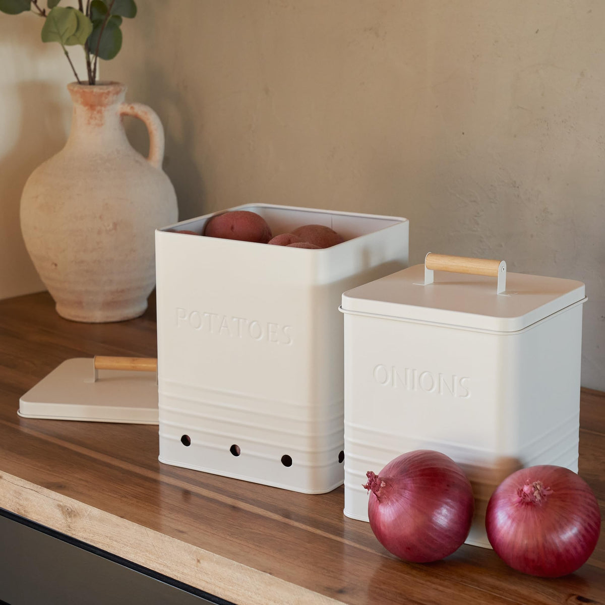 Potato and Onion Storage Container Set Y6360