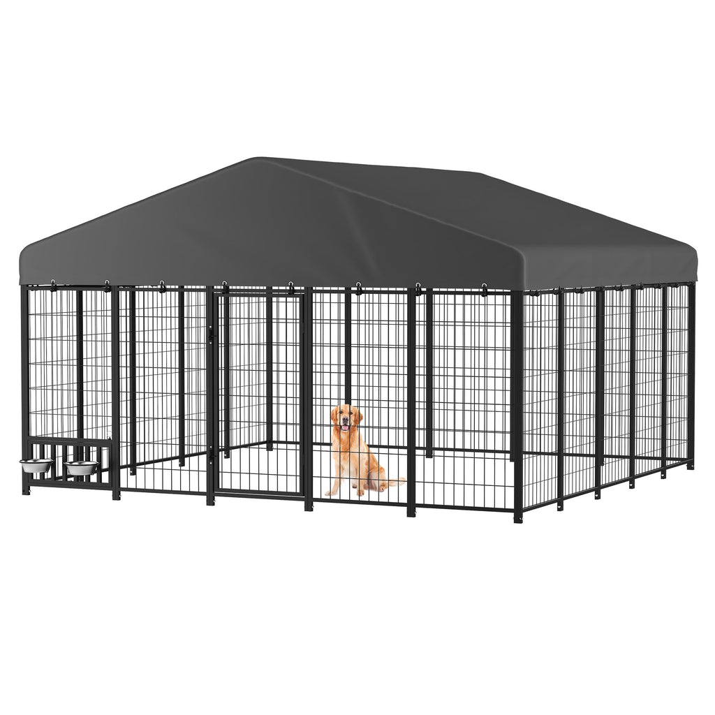 10x10 Ft Outdoor Dog Kennel A665