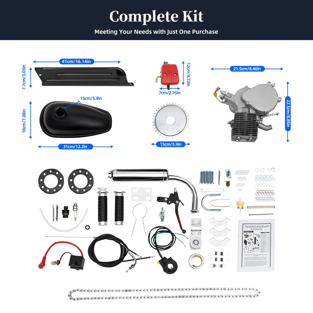 2-Stroke 100cc Bicycle Engine Kit V107737