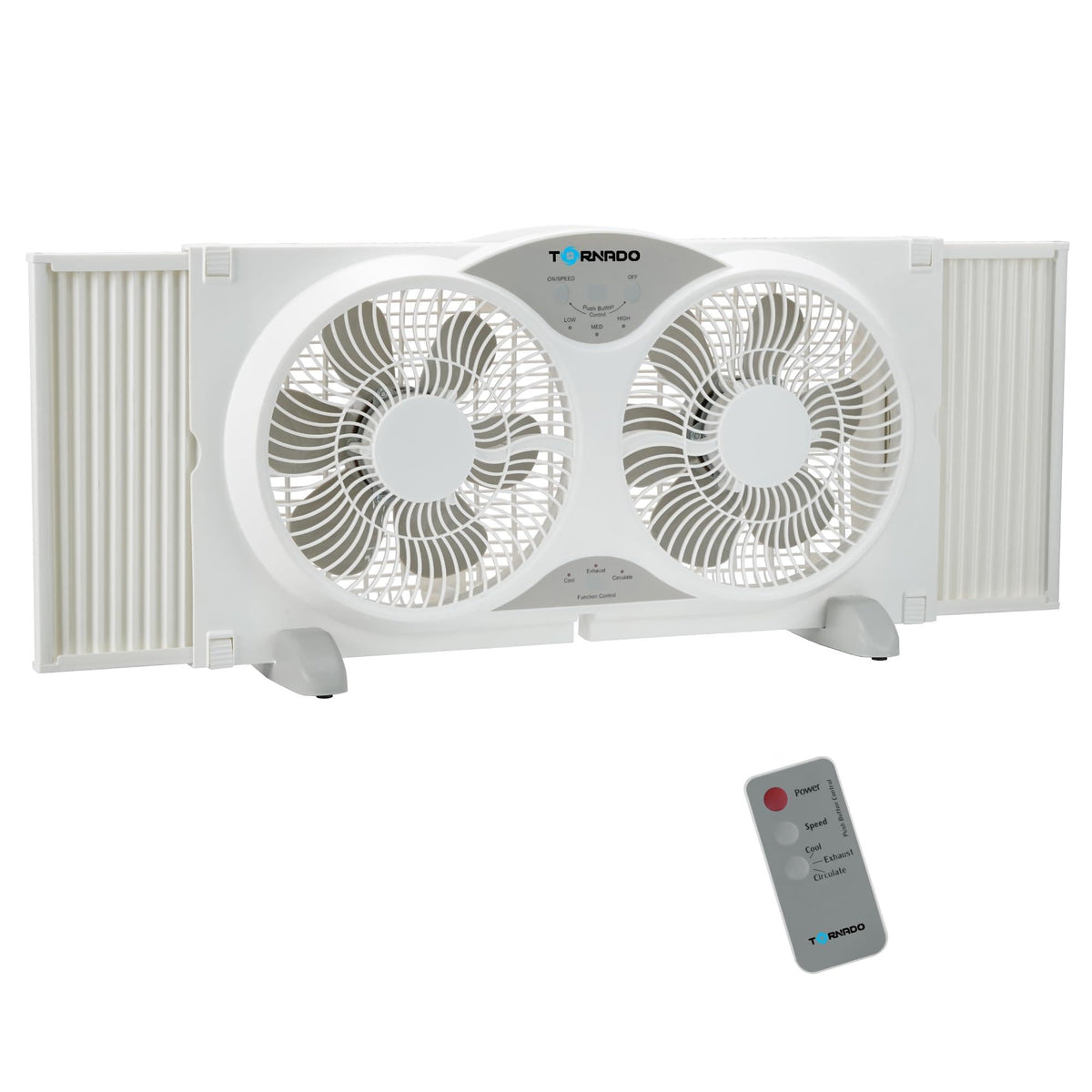 9 Inch 3-Speed White Window Fan X657