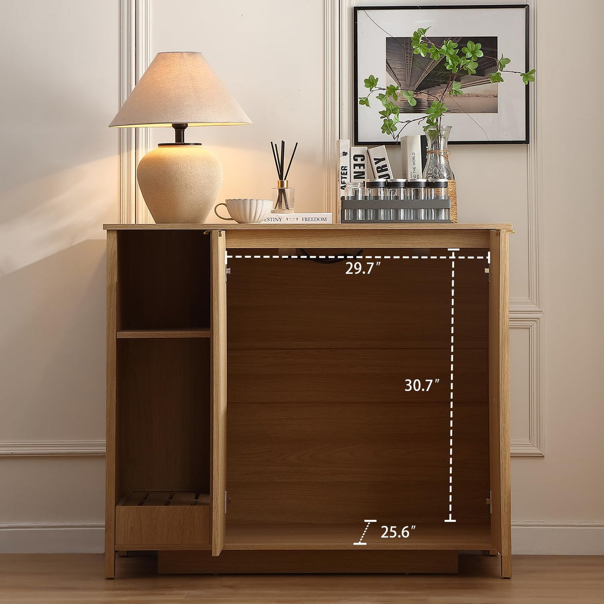 Extra Large Litter Box Cabinet D89001