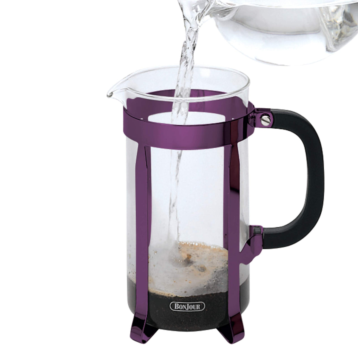 French Press Coffee Maker 8 Cup Purple A35902