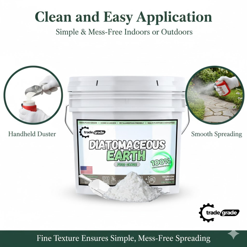 100% Food-Grade Diatomaceous Earth Powder 1 Gallon C260575