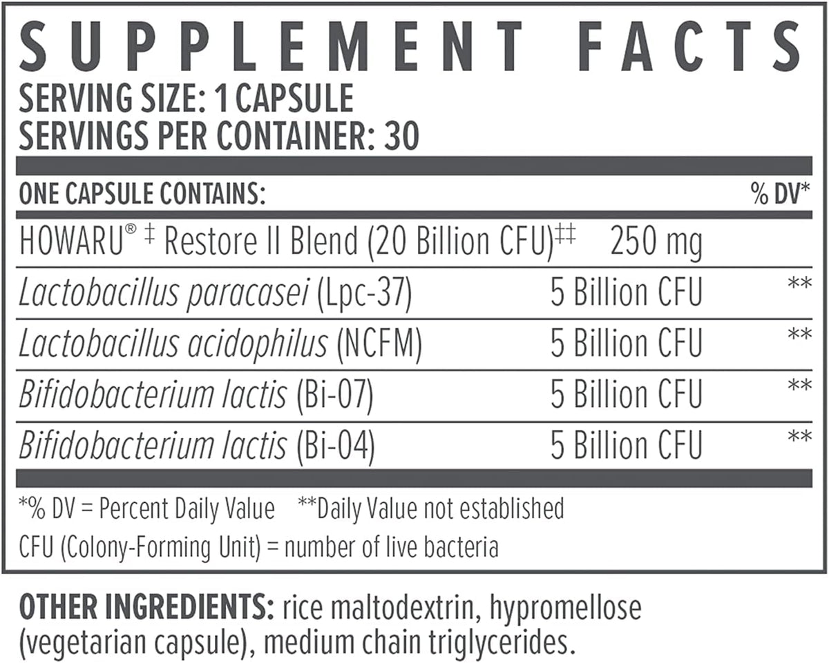 Probiotic 30 Capsules R658618