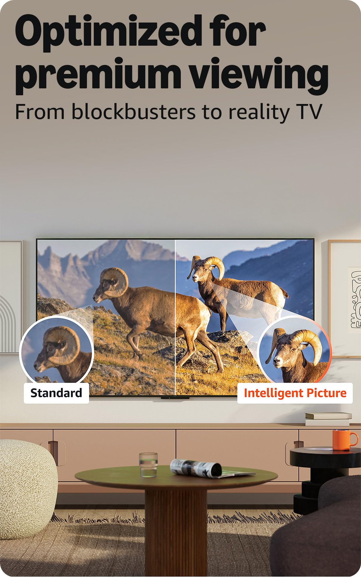 55" Mini-LED QLED 4K UHD Smart TV K3430