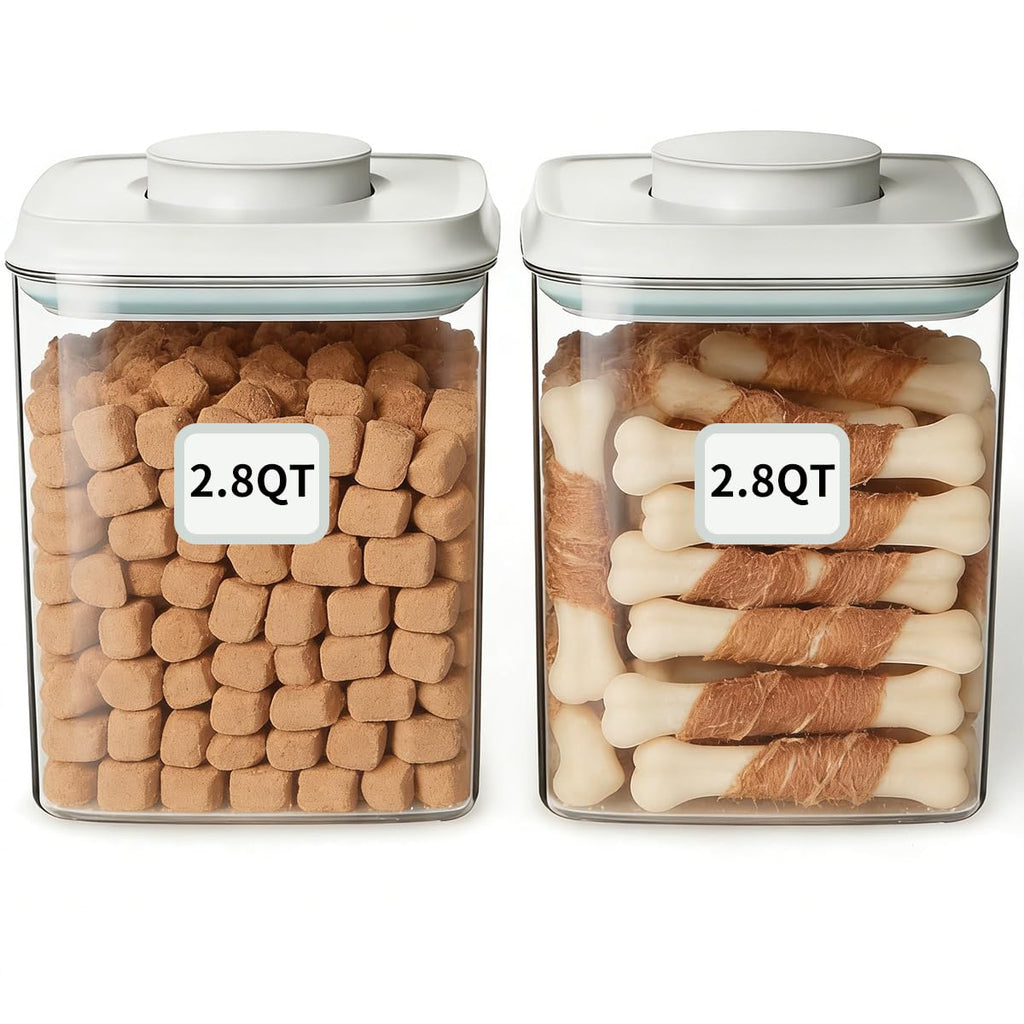 2 Pack Airtight Dog Food Storage Containers X907