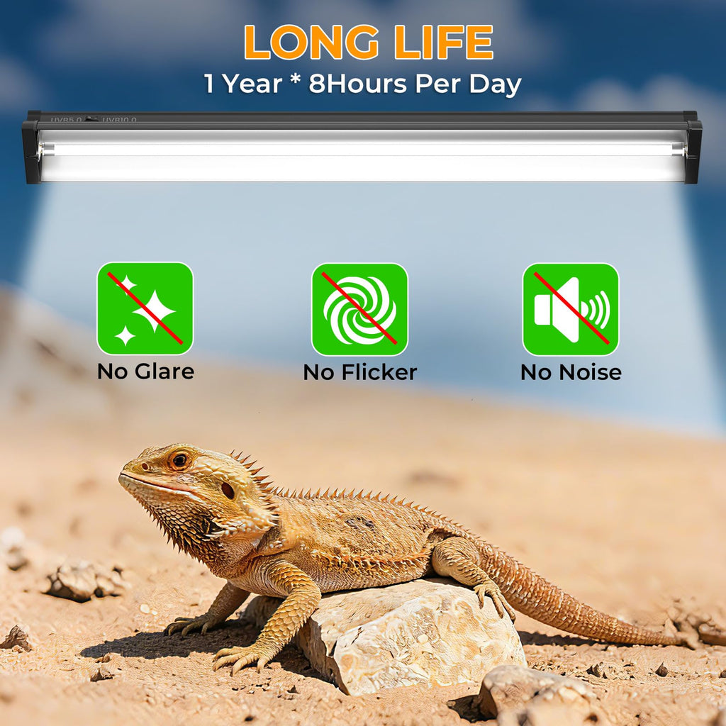 22'' 24W T5 UVB Reptile Light Combo Kit I675100