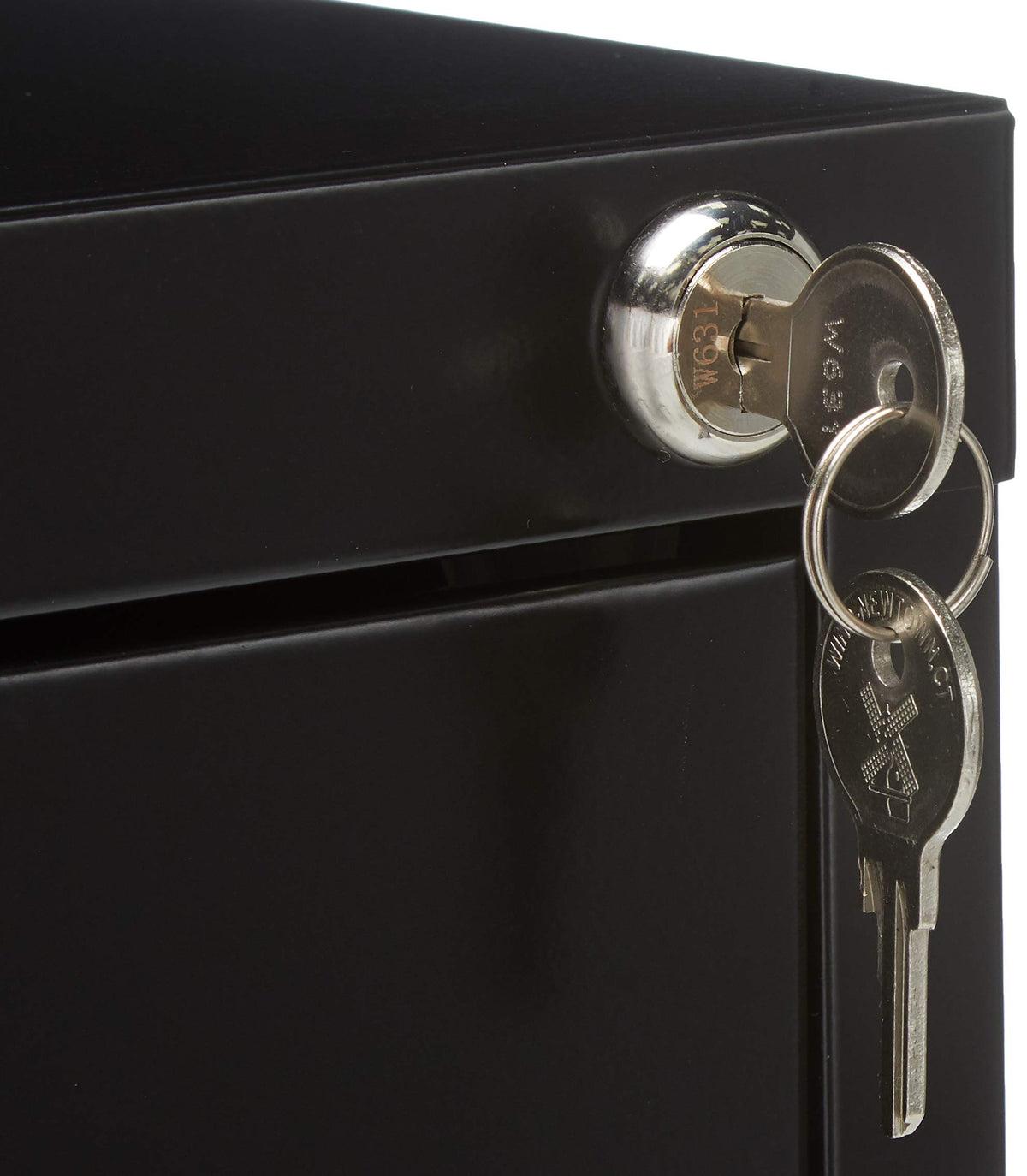 4 Drawer Vertical File Black X18702