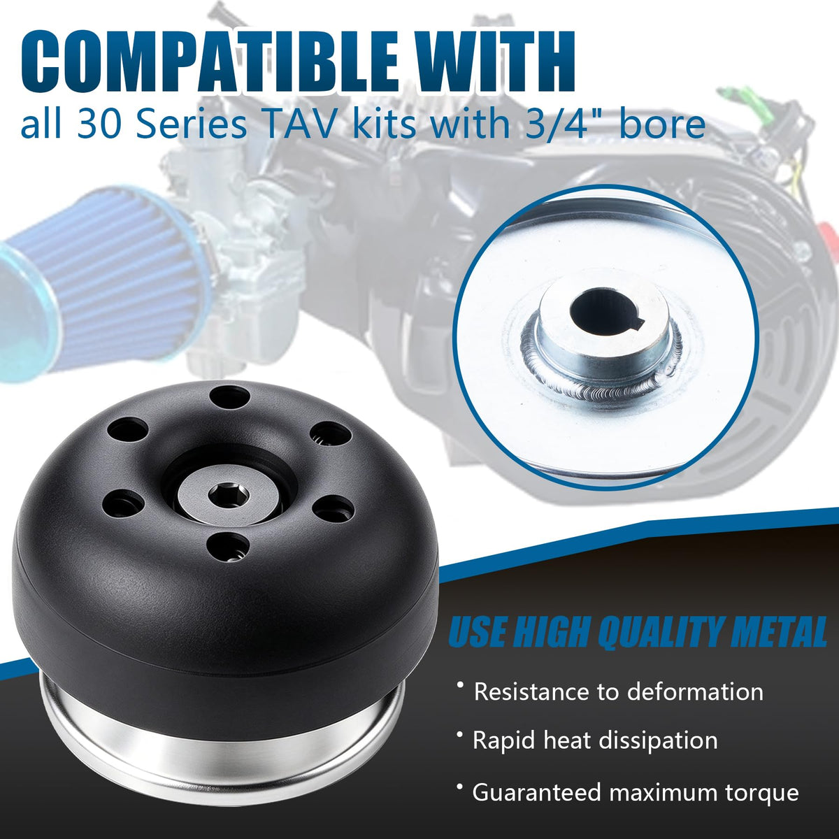 Torque Converter Driver Clutch with Mounting Screw 3/4" Bore A759152
