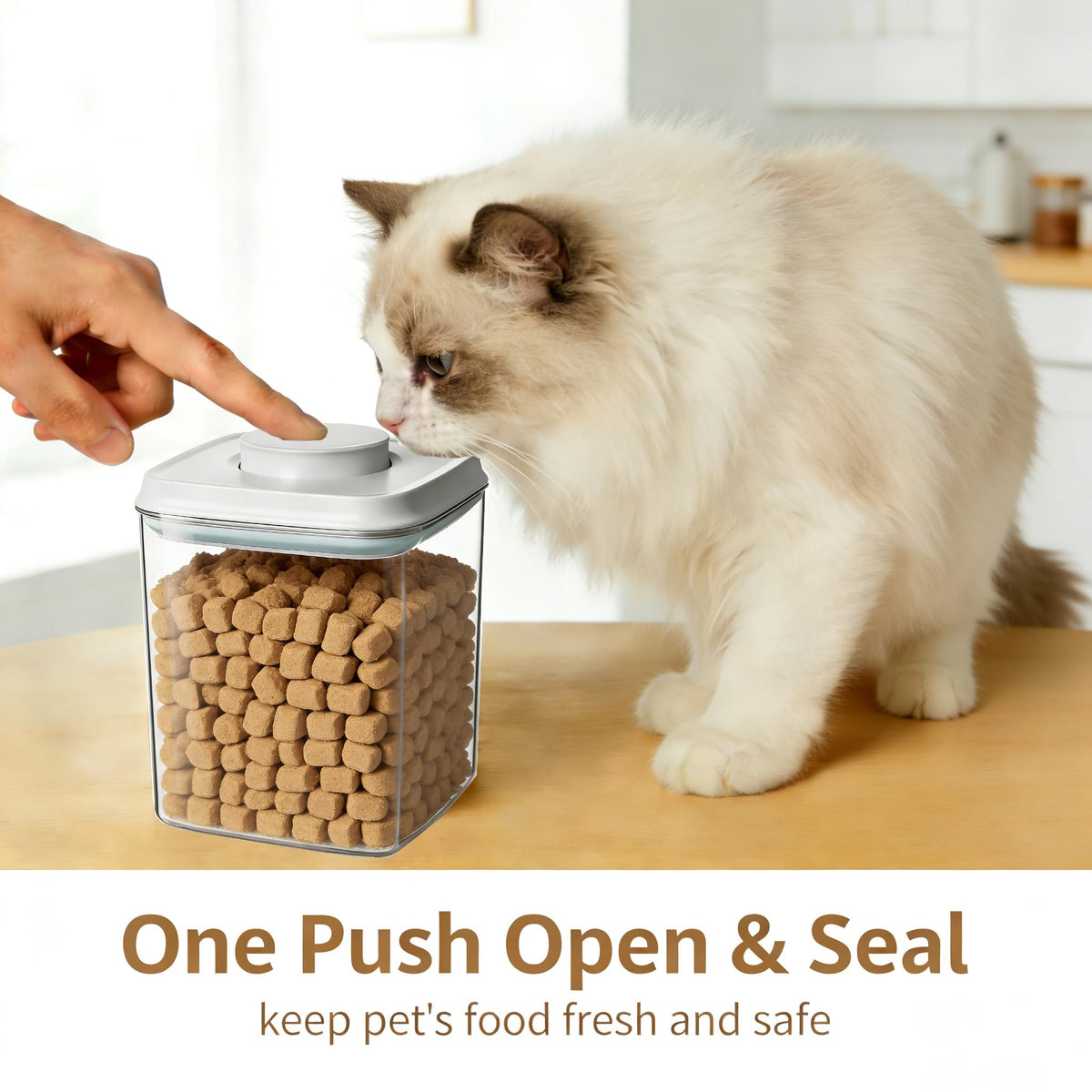 2 Pack Airtight Dog Food Storage Containers X907