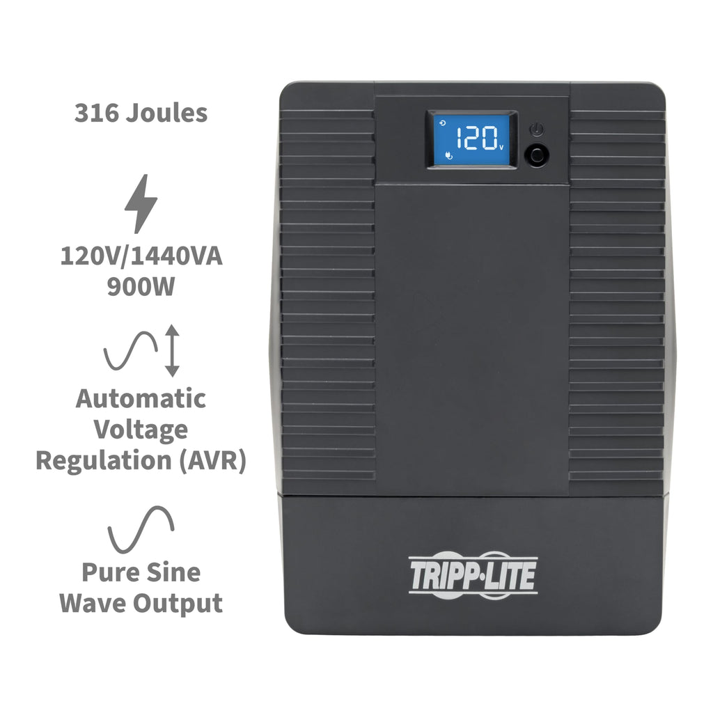 1500VA UPS 900W 8 Outlets O3867