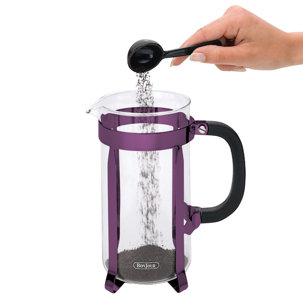 French Press Coffee Maker 8 Cup Purple A35902