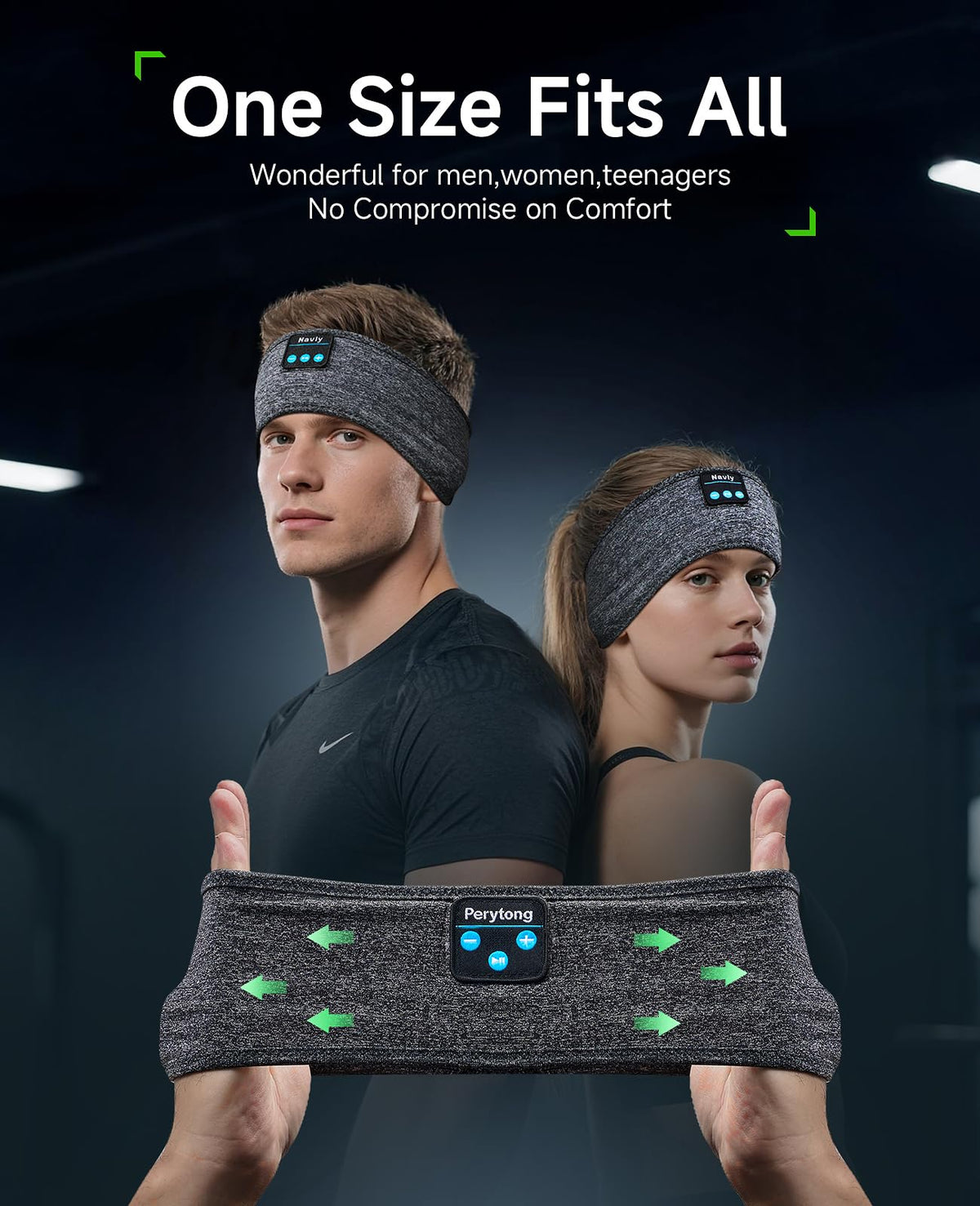 Bluetooth 5.4 Wireless Sleep Mask Headphones J247832