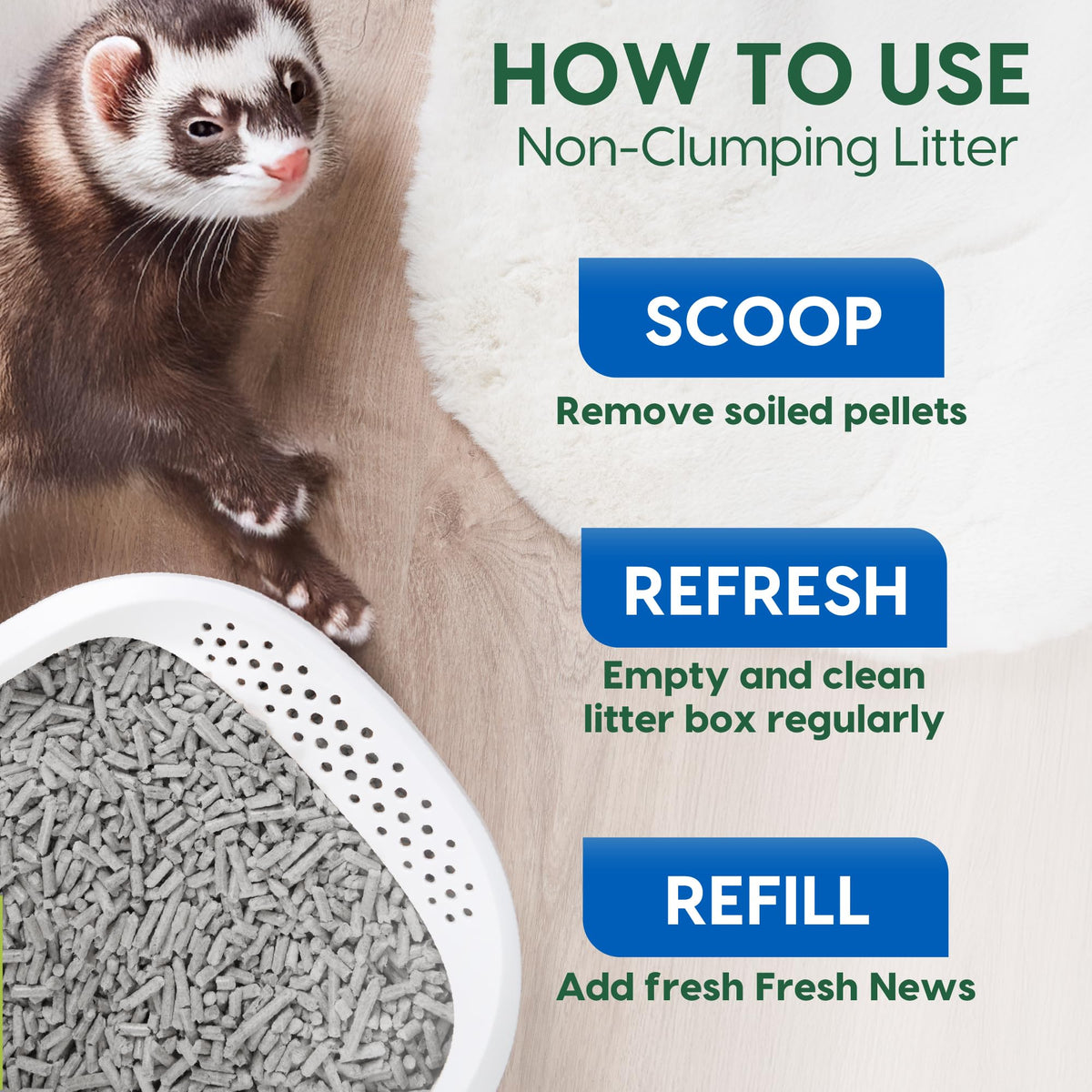 Recycled Paper Small Animal Litter Bedding, 10 Liters C567827