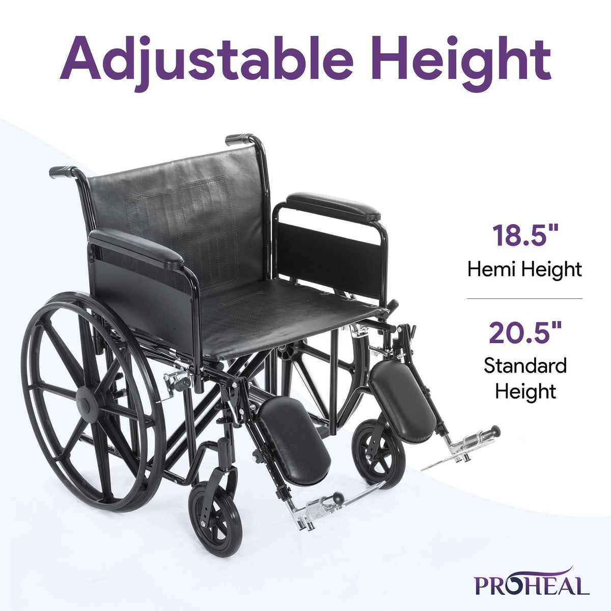 24" Heavy Duty Bariatric Wheelchair B1403