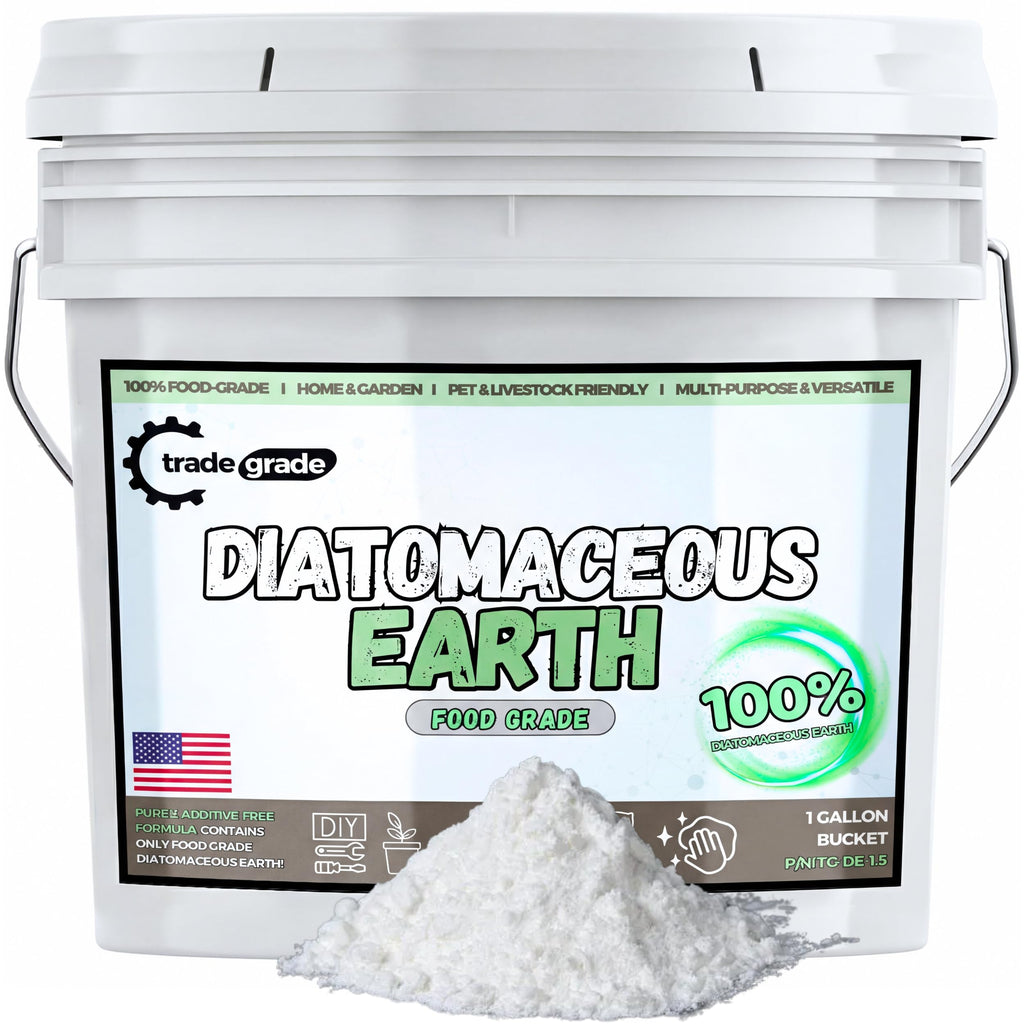 100% Food-Grade Diatomaceous Earth Powder 1 Gallon C260575